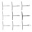 9 Pcs Universal Guitar Bridge Radius Gauge 7.25''~20'' 2