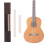 Classical Guitar Kit Faux Cattle Bone Nut Saddle Bridge 5