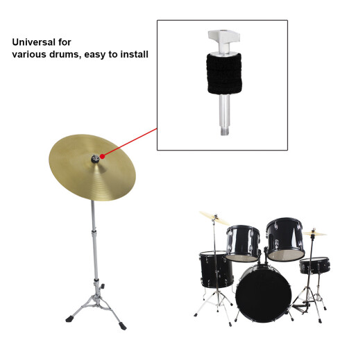 4inch Mini Metal Cymbal Stacker Percussion Accessory 1