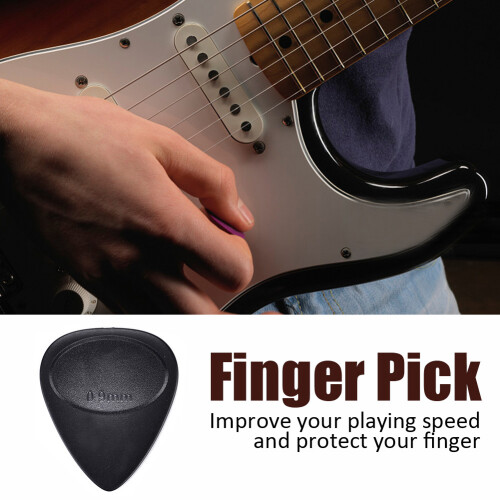 Silicone Fingertip Protectors Guitar Finger Picks 2
