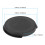 86mm Guitar Soundhole Feedback Buffer Cover Plastic Black 2