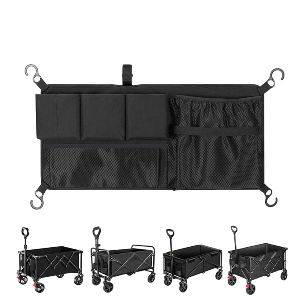 Stroller Cargo Net Adjustable 600D Oxford Fabric Stroller Storage Net Travel Organizer