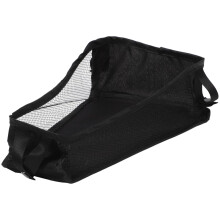 Stroller Bottom Basket Hanging Pouch For Nursery Bag Accessories Black 30.00X18.00X12.00CM Compatible With Strollers