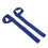 Powerlifting Gym Straps - Blue Composite & Sponge Padding 9