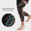 Comfortable XL Knee Compression Sleeve - Nylon Fabric Heat Control 8