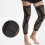 Comfortable XL Knee Compression Sleeve - Nylon Fabric Heat Control 5