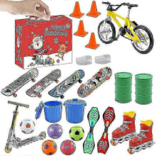 (finger toy) Cars Themed Advent Calendar 2025 with 24 Surprise Toys, Ideal Stocking Stuffers for Boys and Girls