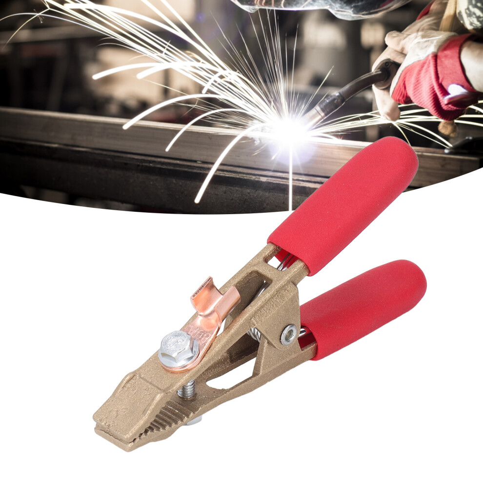 Versatile 260A Brass Welding Clamp Ideal For High Current Grounding 5001355212129