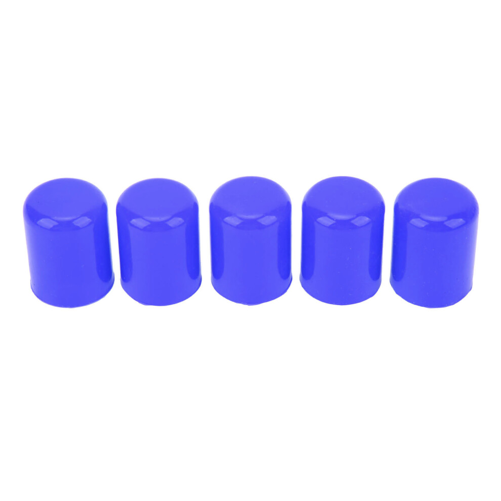 5Pcs Silicone Vacuum Hose Caps 19Mm Weather Resistant Blue 6941355216019