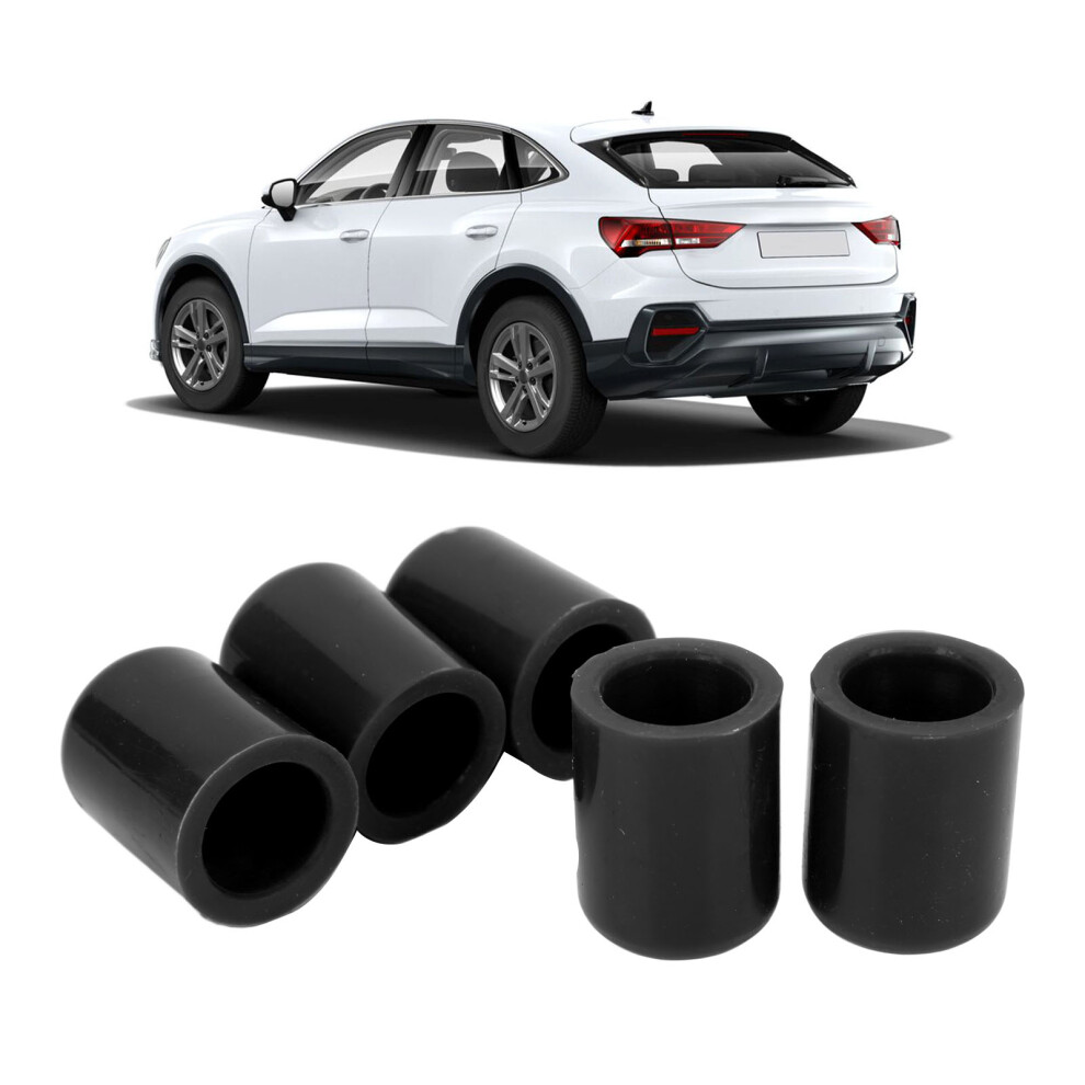 Vacuum Hose End Cap 19Mm Silicone Weatherproof 5 Pack For Automotive Use Black 8031355215957