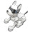 (As show, One size) Lexibook Power Puppy Programmable Smart Robot Dogn 3