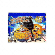 (Halloween Minions full 3D) 2025 Minions Halloween Blind Box Christmas Advent Calendar 24 Countdown Surprise Box