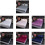 Breathable Satin Flat Sheet Bedding Collection Elegance Solid Color Waterproof Mattress Protector Cover Polyester White 3