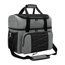 Bowling Ball Bag 2-Ball Capacity Lightweight Sturdy Bowling Tote For Outdoor Travel Carry Bag