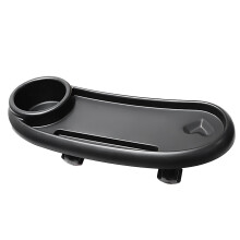 Stroller Tray Attachment, Cup Holder, Adjustable Snack Tray, Upgraded Stability, Compatible Jogger Umbrella Strollers