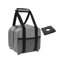 Bowling Ball Bag Portable Padded Bowling Ball Holder Single Ball Tote For Training Unisex Women Men