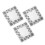 3Pcs Snowflake Embossing Template DIY Craft Molds for Cards 5