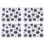 4pcs Embossing Folder Plastic Snowflake DIY Craft Template 4