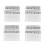 4Pcs Cute Patterns Embossing Template DIY Craft Molds for Cards 2