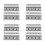 4Pcs Cute Patterns Embossing Template DIY Craft Molds for Cards 4