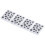 4pcs Embossing Folder Plastic Snowflake DIY Craft Template 5