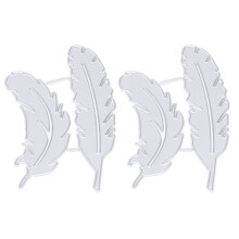Feather Shape Metal Embossing Cutting Die Paper Card Mould