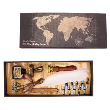 (White) Retro Calligraphy Pen with Replaceable Nibs White