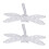 2pcs Metal Dragonfly DIY Embossing Card Making Tool 2