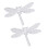 2pcs Metal Dragonfly DIY Embossing Card Making Tool 4