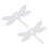 2pcs Metal Dragonfly DIY Embossing Card Making Tool 5