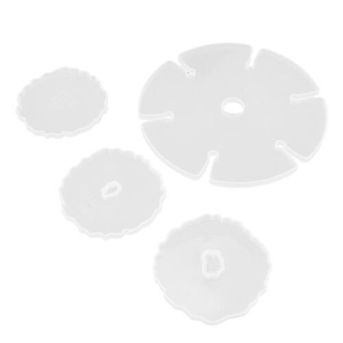 Resin Mold DIY Lightweight Silicone Coaster 2