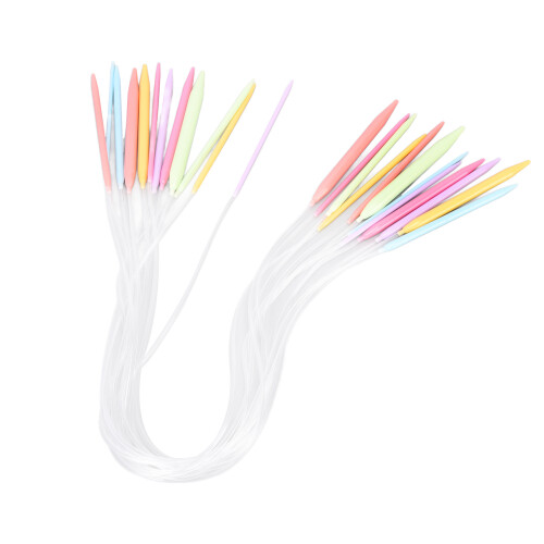 12Pcs Circular Needles 3.5mm to 12mm Knitting Set 1