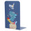 (Blue) 2 Pcs Bookends Creative Large Capacity Desktop Bookshelf Stand Blue 5