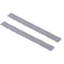 2pcs Metal Curve Ruler for DIY Craft Album Decoration