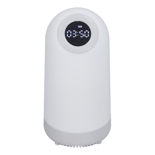 White Wake Up Light Wireless Speaker Bedside Night Light 1
