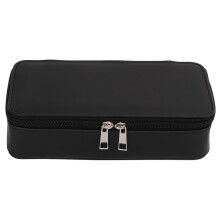 (Black) Large Capacity Pencil Bag Boys Purple