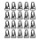 20PCS Sling Snap Hook Round Edge Anti-rust Lightweight Portable 1