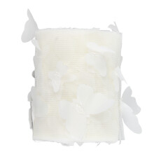 (Off White) Tulle Roll Sewing Colorful Net Yarn DIY Hair Accessories Light Blue