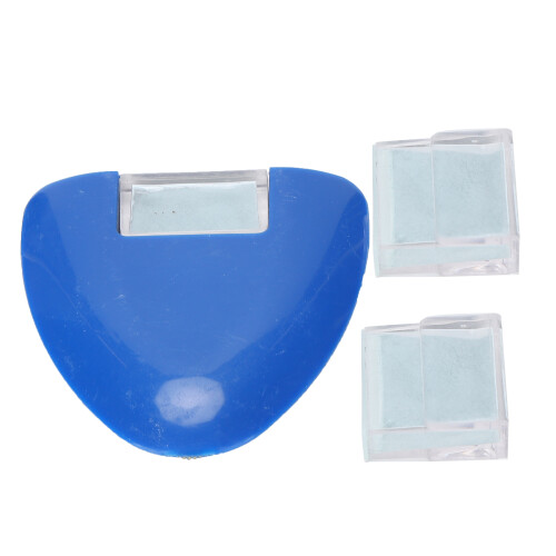 (Blue) Professional Tailor's Chalk Triangle Sewing Tool Blue