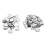 Badge Back Cover 50mm Durable Tinplate Plastic DIY 5