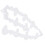 (White) Lace Beaded Ribbon Polyester Embroidered Patch 1 Yard White 3