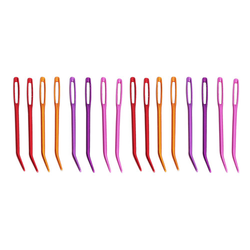 16pcs Tapestry Needles Big Eye Bent Tip with Storage Box 2