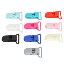 10Pcs Nylon Suspender Clips Colorful Duckbill Sling with Buckle