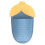 (Blue) Cute Corn Wall Shelf Non Marking Sticker Blue 1