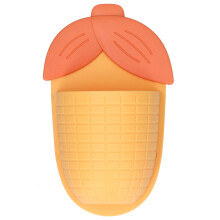 (Yellow) Cute Corn Wall Shelf Non Marking Sticker Blue
