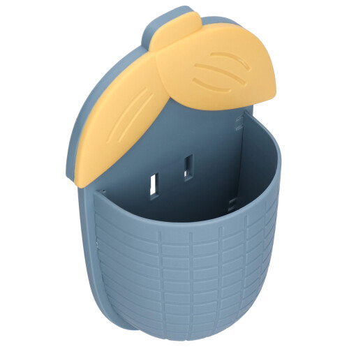 (Blue) Cute Corn Wall Shelf Non Marking Sticker Blue 2