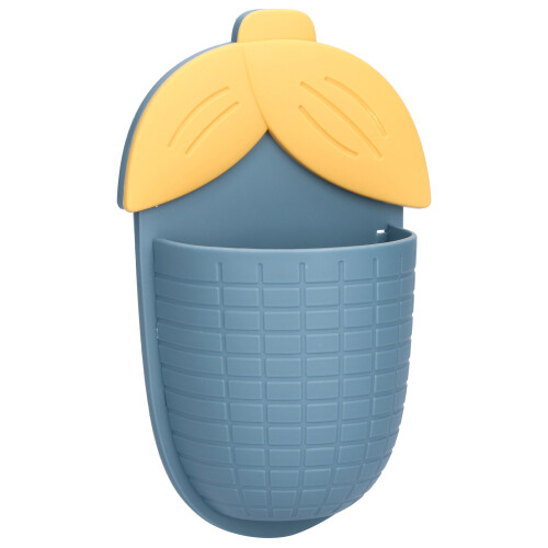 (Blue) Cute Corn Wall Shelf Non Marking Sticker Blue 1