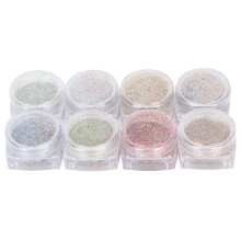 8 Boxes Glitter Plastic Decoration Supplies for DIY Crafts