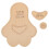 Acrylic DIY Cat Key Case Pendant Template 1