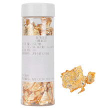 Gold Foil Flakes Metallic Bronzing Confetti for Crafts